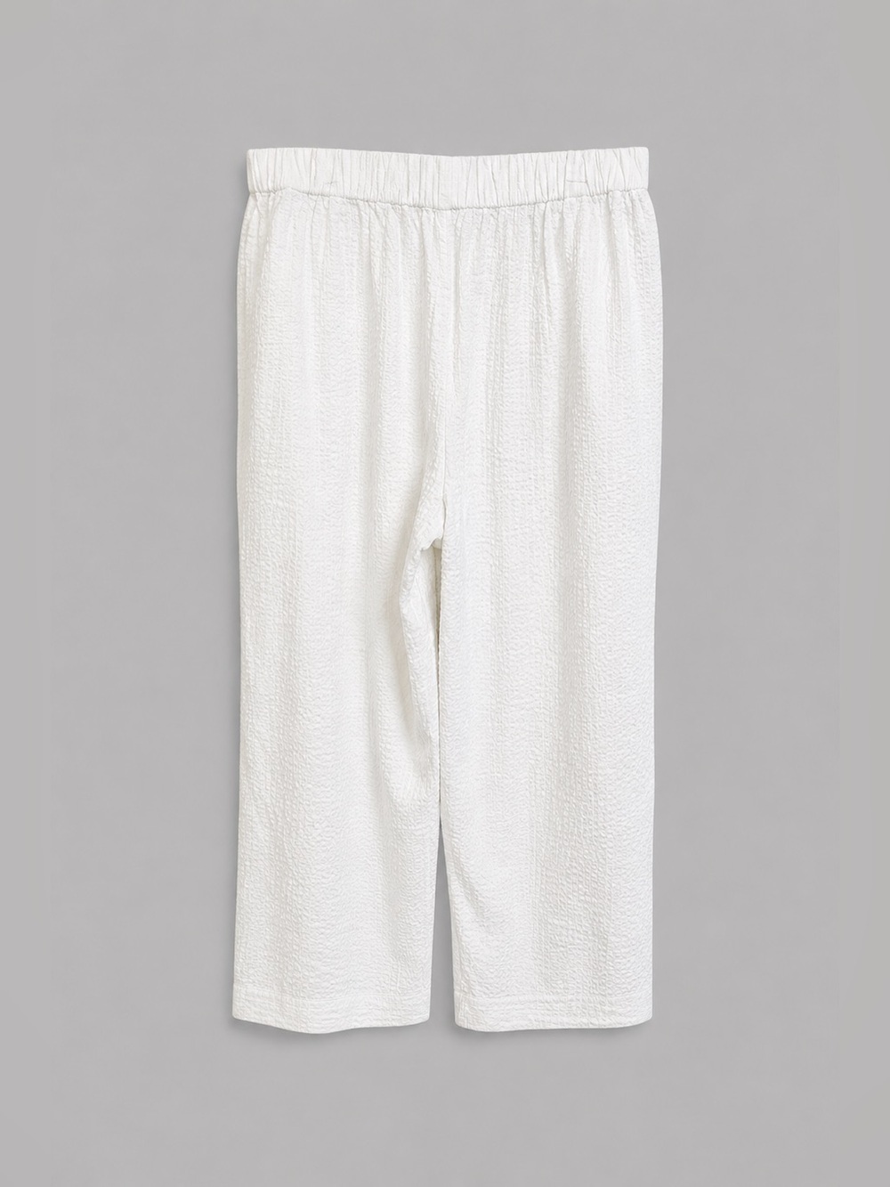 C&C California White Gauze Wide Leg Pants Coastal Boho Beach Resort XL NWT - Picture 4 of 5